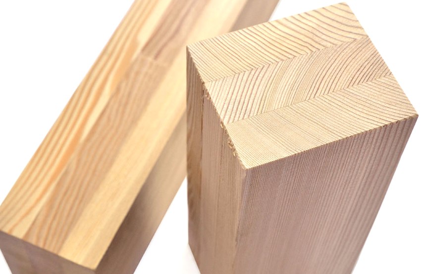 Glued laminated timber is one of the most popular materials for building a house.