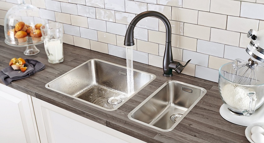 Sink for the kitchen: varieties, model selection and installation options