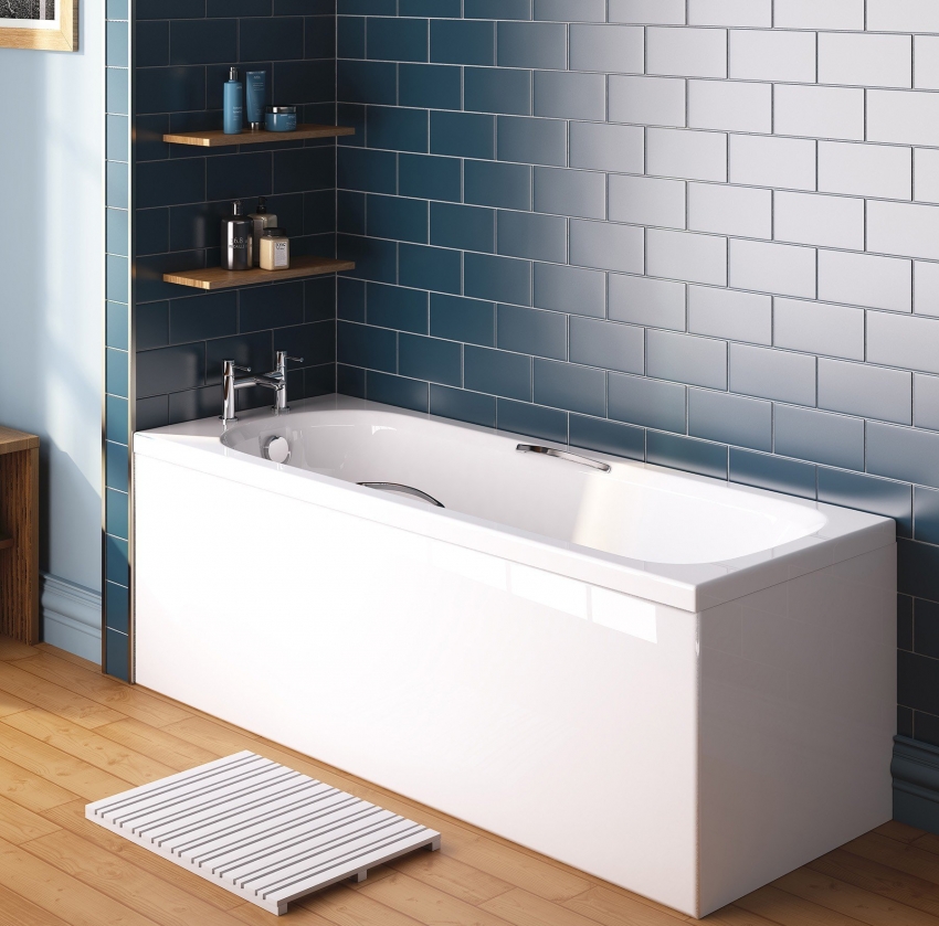 Modern acrylic bathtubs are available in a wide variety of sizes and shapes