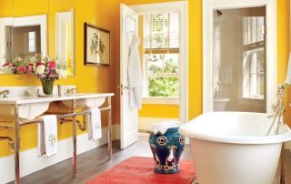 Bathroom paint: how to choose the best option for wall decoration