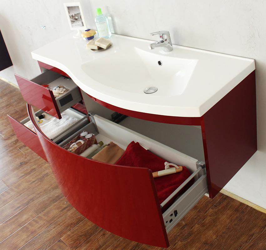 There is a large assortment of various and interesting models of sink cabinets on sale