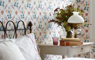 Provence-style wallpaper for an elegant and luxurious design
