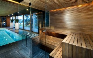 Bath with a pool: a project of a stunning bath complex for relaxation