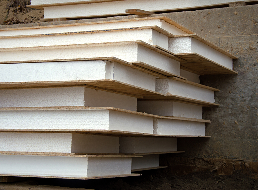 The most popular material for house insulation is polystyrene.