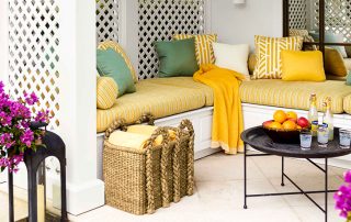 Havepavillon møbler: komfort og harmoni kombineret med elegance