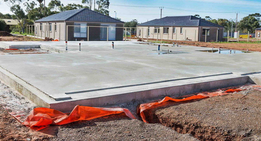 A monolithic foundation slab will cost more than other options, but it will also last much longer