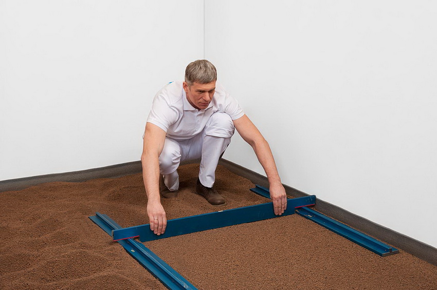 Backfill Compoevit can be used to create warm floors