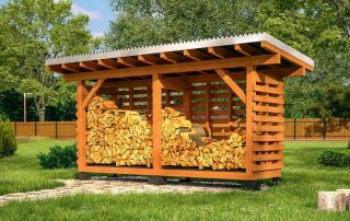 DIY woodsman: optimal design for lagring av tømmerstokker