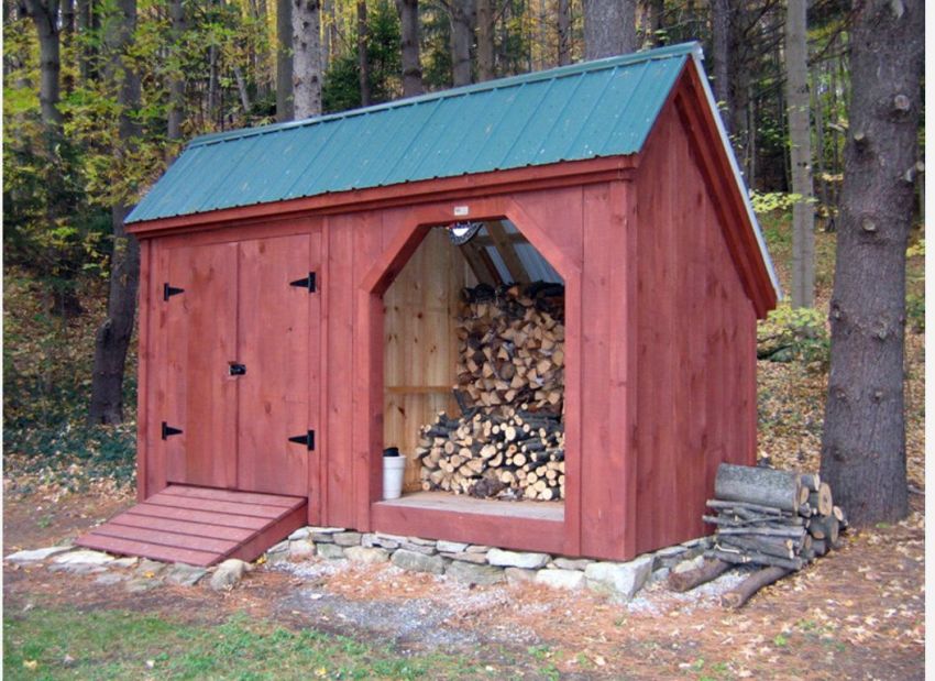 Before building a woodshed, you need to compare the budget with the desired result.