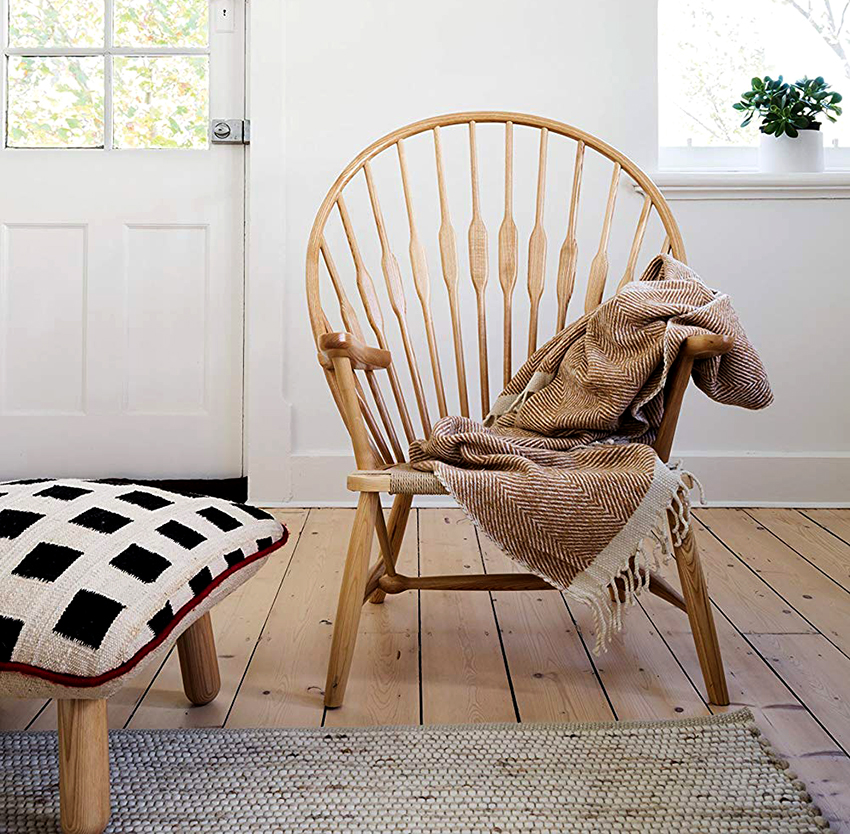 If you spend more time and effort, you can make a stylish wooden chair