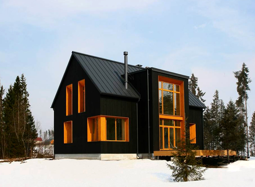 Scandinavian houses are durable and keep warm well