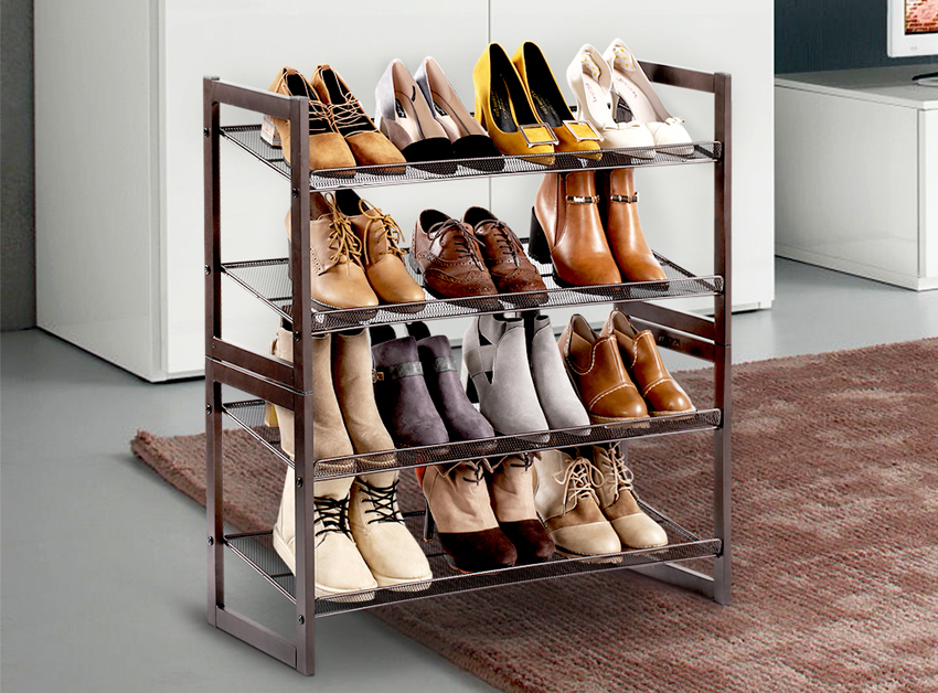 First of all, the size of the shoe rack is selected based on the number of residents