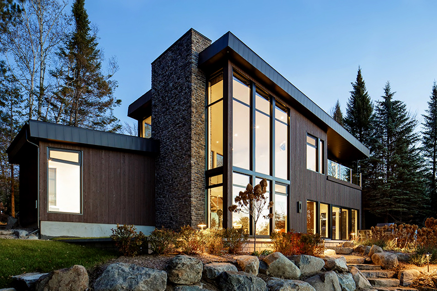 When building a modern house, you should not save on the quality of materials.