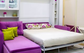 Kabriolet bračni krevet: popularan trend za male apartmane