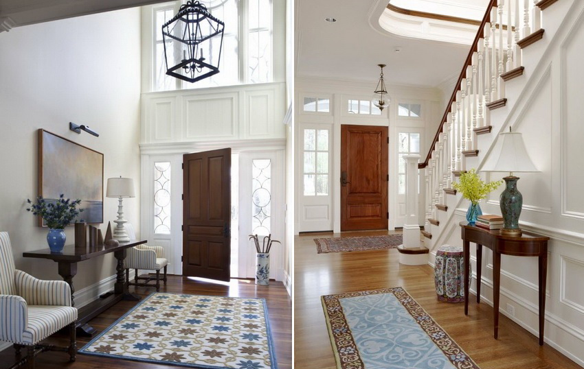 A well-chosen console should harmoniously fit into the interior of the hallway