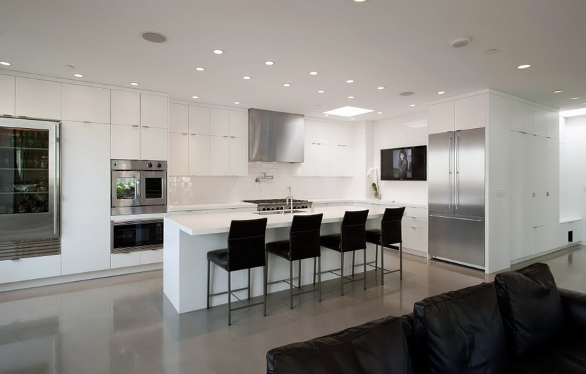 Built-in appliances are often preferred for modern kitchens.
