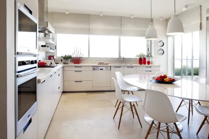Modern kitchen design in modern style is now becoming more and more popular