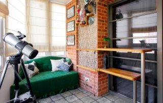 Balkongdesign: hvordan lage et ekstra rom ut av et rom