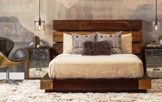 Solid wood bed: natural, reliable and durable