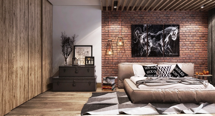 Loft-style wallpaper: a non-standard approach to creating an exquisite interior