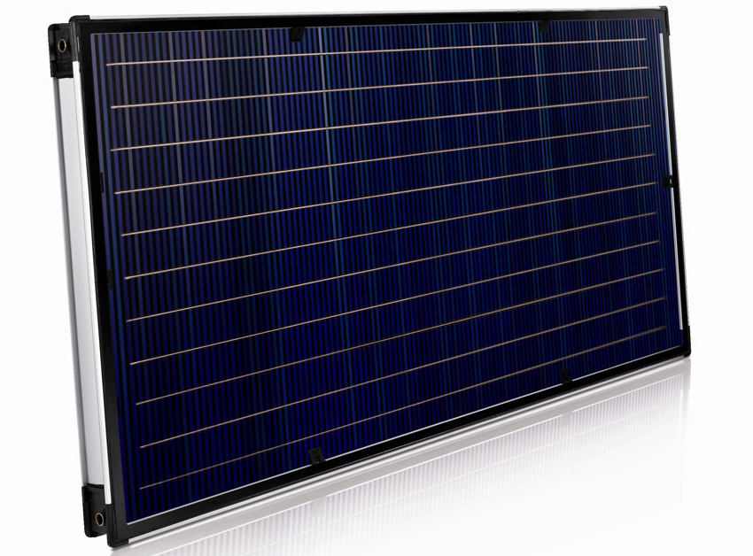 A flat solar collector from AltEnergia will cost about 13 thousand rubles