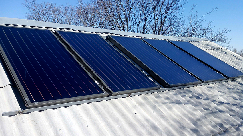 Flat solar collectors are the most demanded