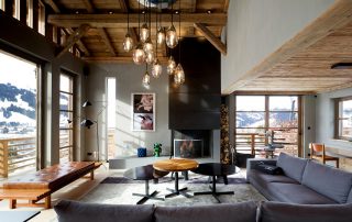 Chalet stil u interijeru i eksterijeru kuća, ili alpski šarm