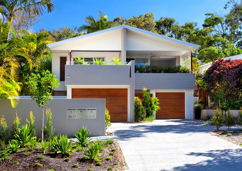En choisissant de construire une maison clé en main, le client recevra à terme une maison à part entière avec un espace paysager