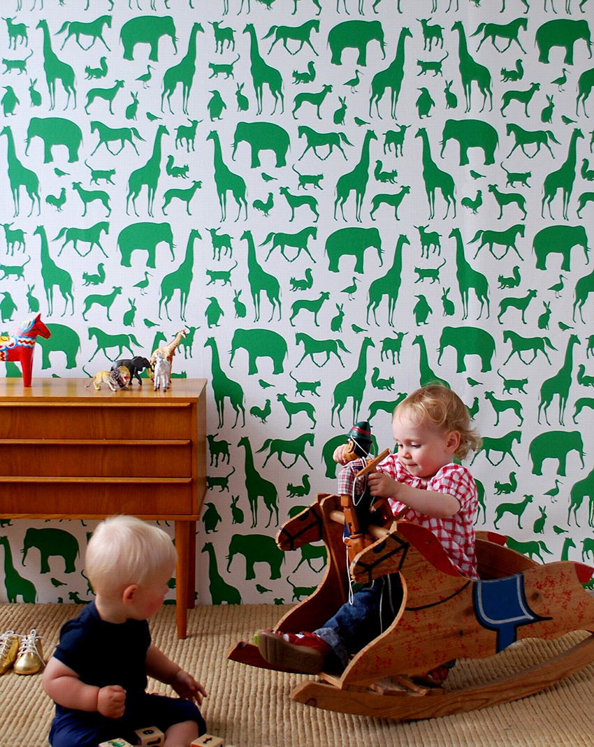Paper wallpapers are considered the safest, as they do not contain components harmful to health.