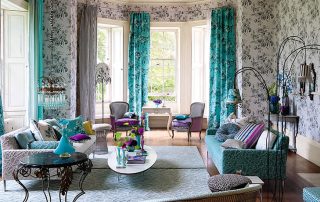 Curtains in the hall: photo options for window decoration in interiors of different styles
