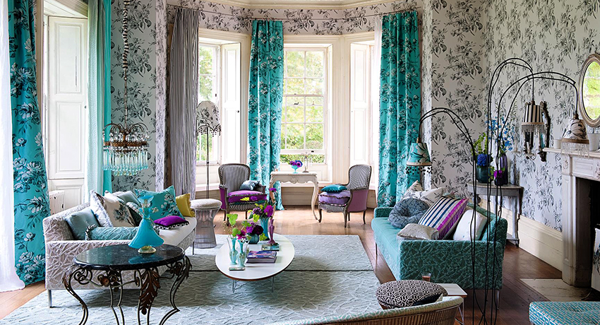 Curtains in the hall: photo options for window decoration in interiors of different styles