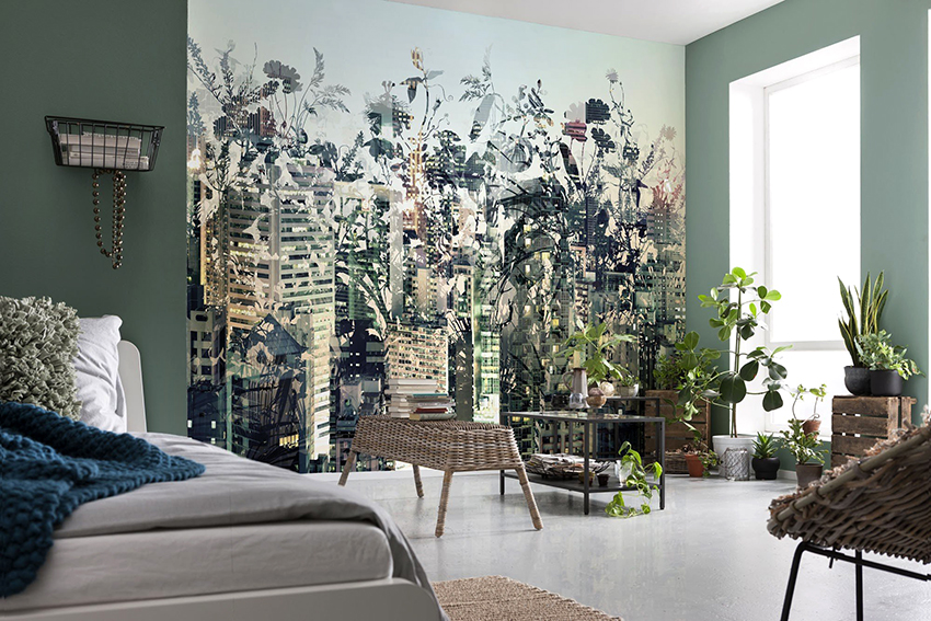 Paper wallpapers are inexpensive and the most sustainable
