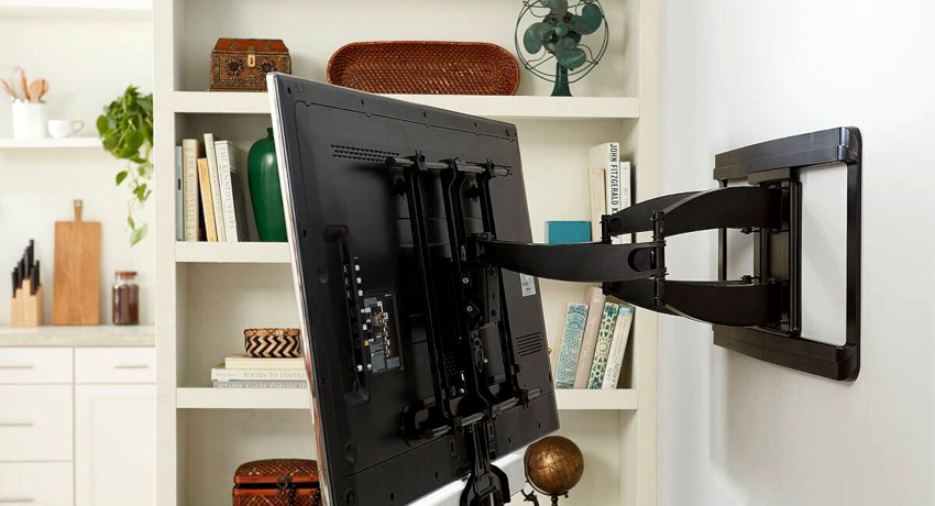 How to put a TV on the wall: tips for proper editing