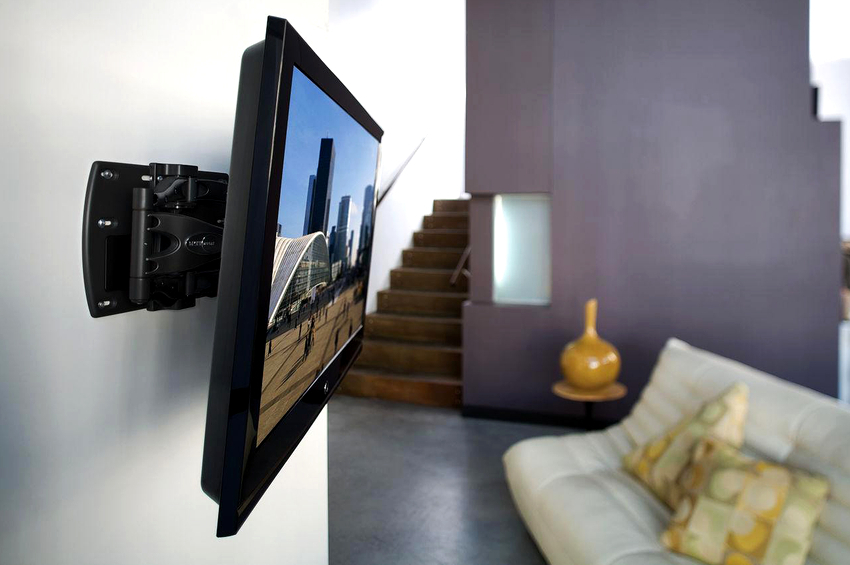 Mounting the TV on the wall is considered very convenient as it does not require a stand