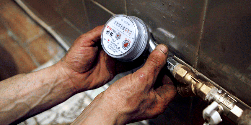 The easiest way to save money is to supply water meters