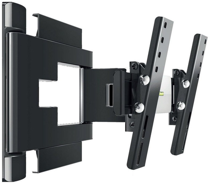 To be able not only to change the position of the TV, but also to correct its angle of inclination, you need to use a pan-tilt bracket