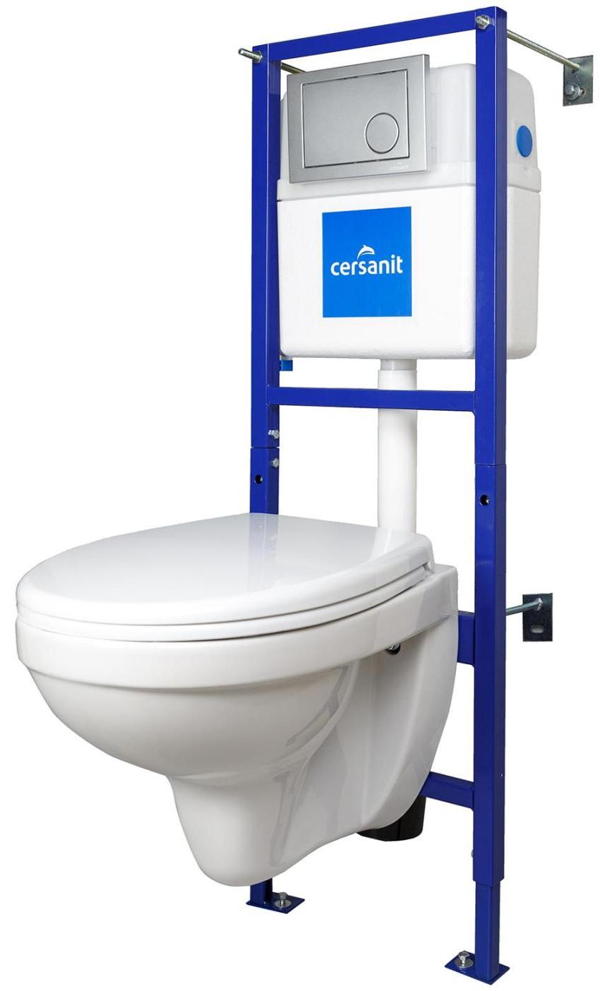 The dimensions of the frame-type toilet are usually 50-60 cm