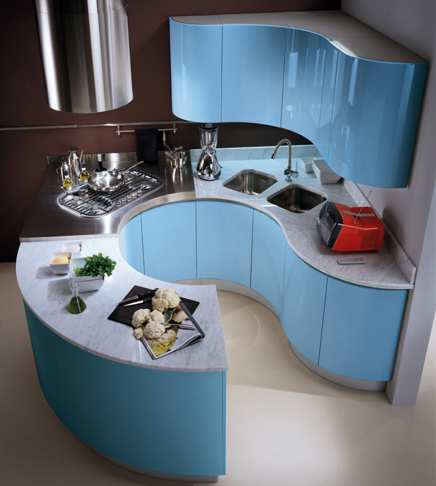 To order, you can create a custom kitchen set of any size