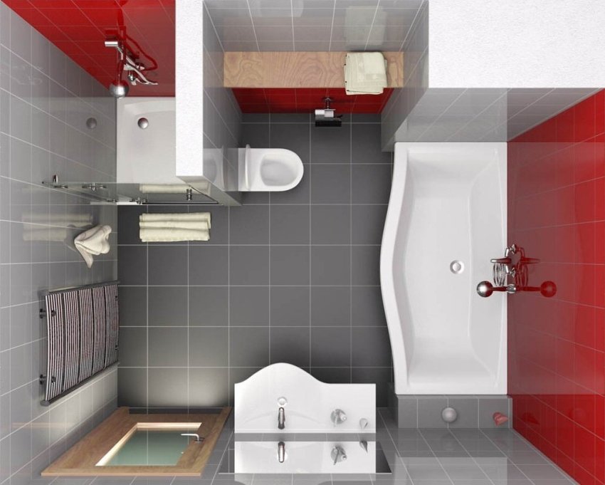Ve fázi výstavby vlastního domu můžete přijmout plán, podle kterého si můžete vybrat jakékoli vhodné parametry koupelny