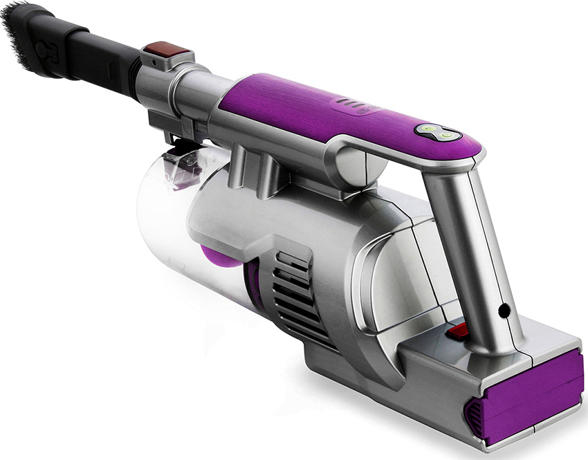 Vacuum cleaner Kitfort KT-527 is equipped with a turbo brush for cleaning wool and hair