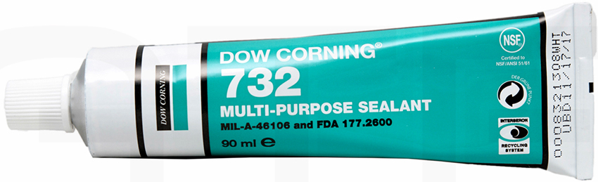 Dow Corning Silicone Sealant is non-toxic, resilient and resilient enough