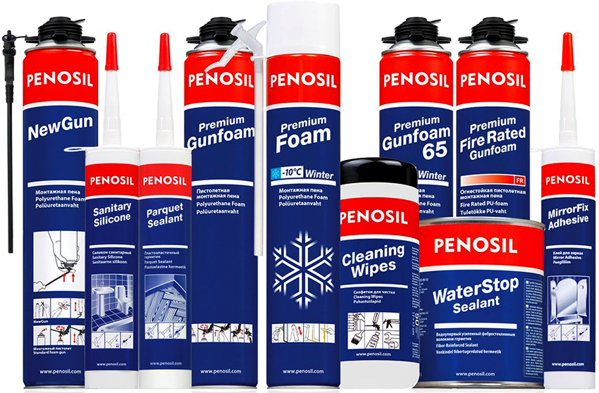 Penosil sealant is easy to work with due to its good texture