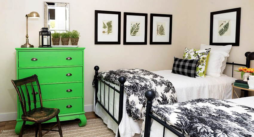 Chest of drawers in the bedroom: harmony in the interior and ease of use