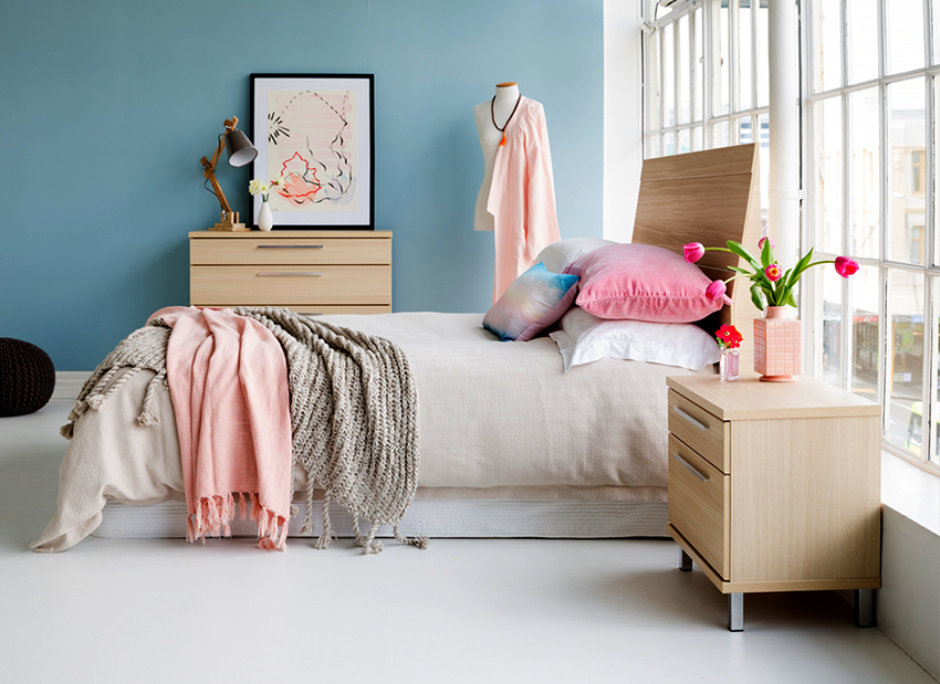 For a small bedroom, it is better to purchase narrow dressers, for a spacious one, models of any width are suitable