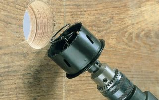 Wood crown: sizes and types of nozzles, application features