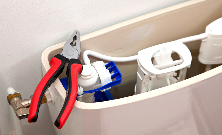 Pliers, a set of keys, a screwdriver and gaskets are needed to install the shutoff valves