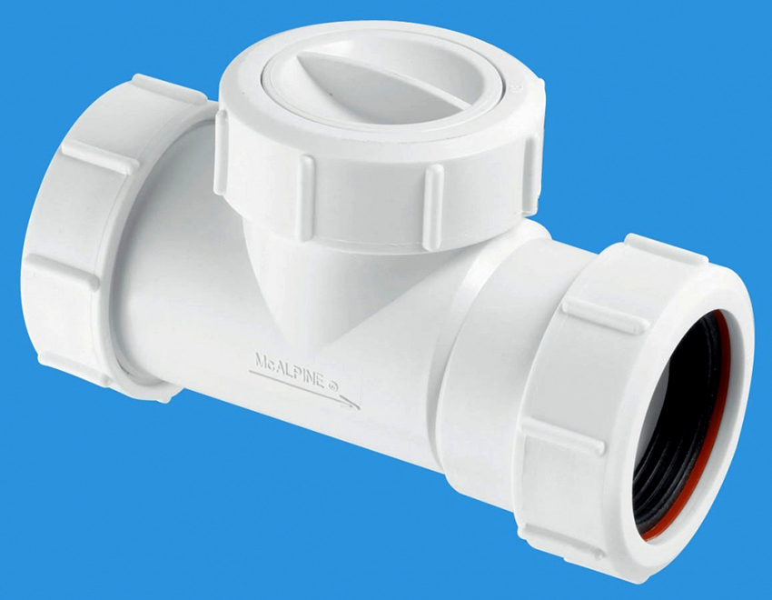 The check valve must be made of the same material as the pipeline
