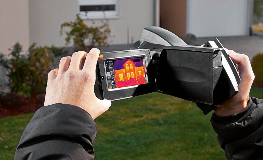 Thermal imaging survey can be carried out in winter and summer