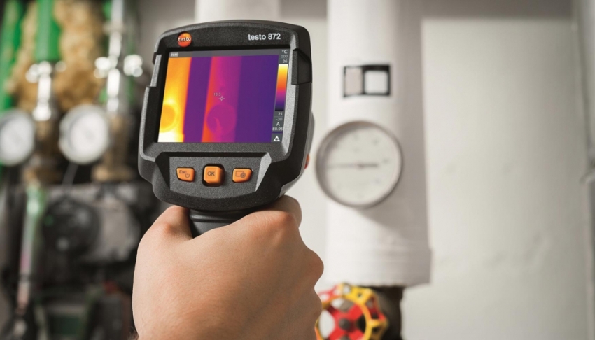 In comparison with similar technologies, the thermal imaging method is absolutely safe for human health and construction materials