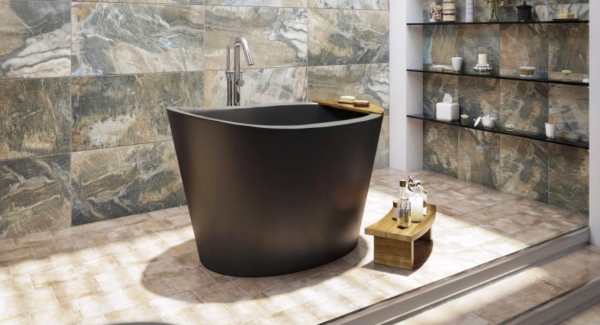Sitting bath: the advantages of compact plumbing